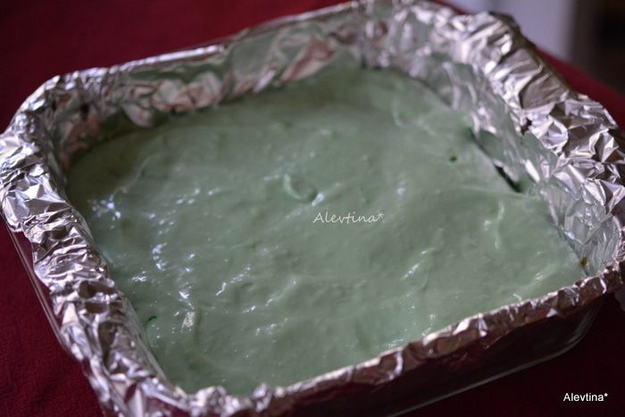 Брауни с мятным вкусом (Creme De Menthe Holiday Brownies)