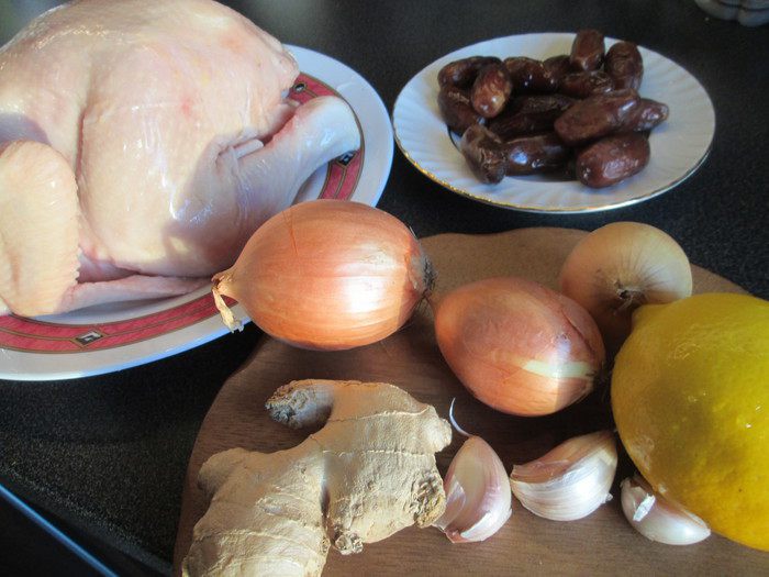 Имбирная курица к Рождеству