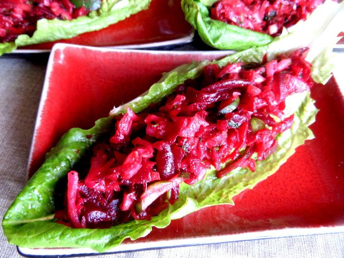 Свекольный салат &amp;quot;Лодочки&amp;quot;