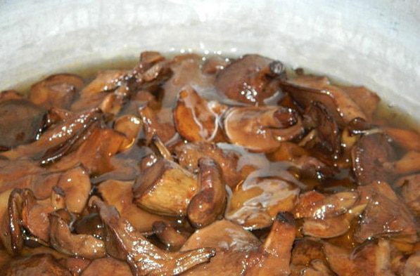 Грибы маринованные