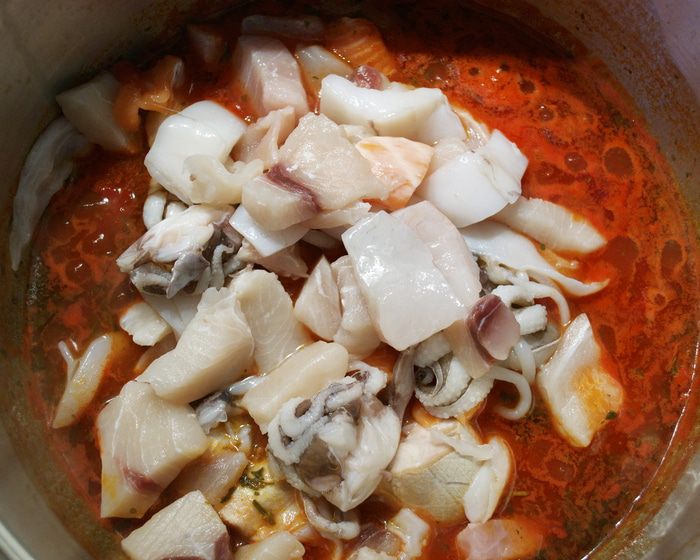 &amp;quot;Супчик&amp;quot; из морепродуктов (Zupetta di mare)