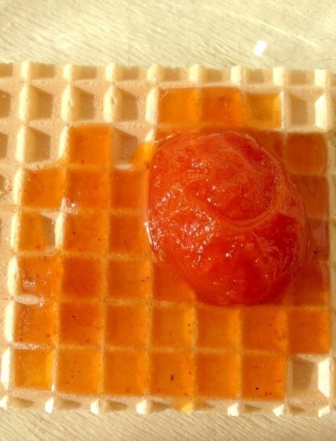 Джем из помидоров черри с лимоном и перчиком чили 