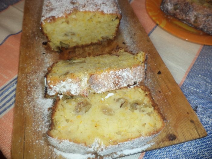 Кекс с виноградом