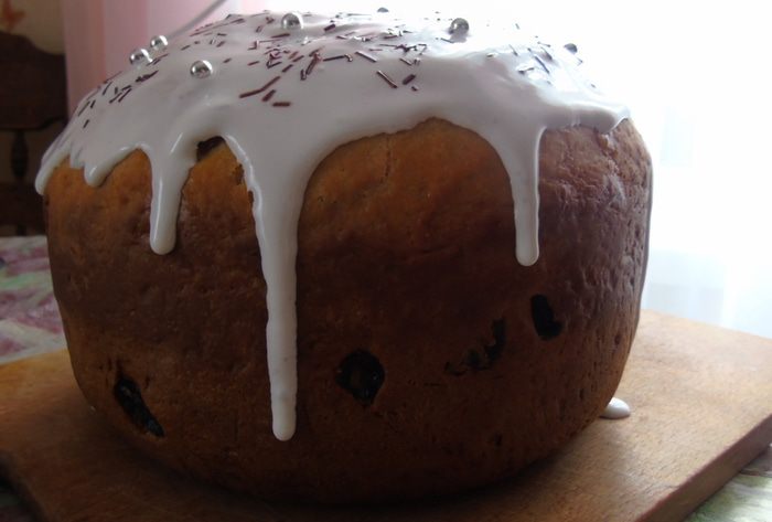 Кулич в мультиварке