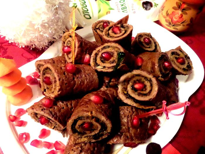 Рулетики из печени