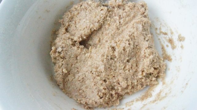 Ржаное печенье с курагой