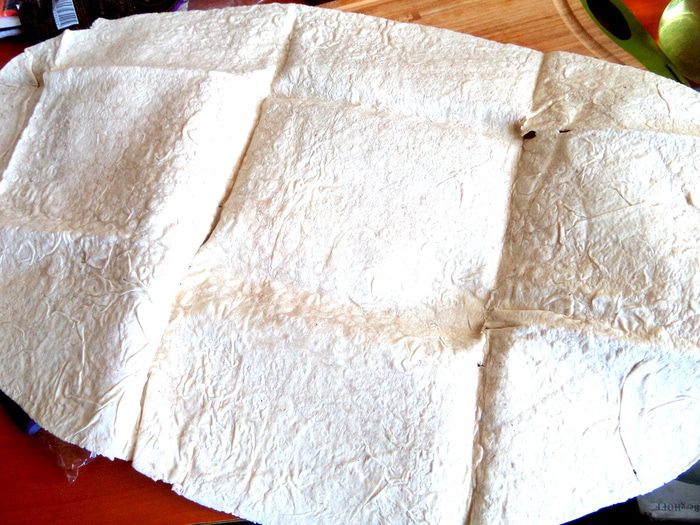 Чипсы из лаваша к постному грибному супчику