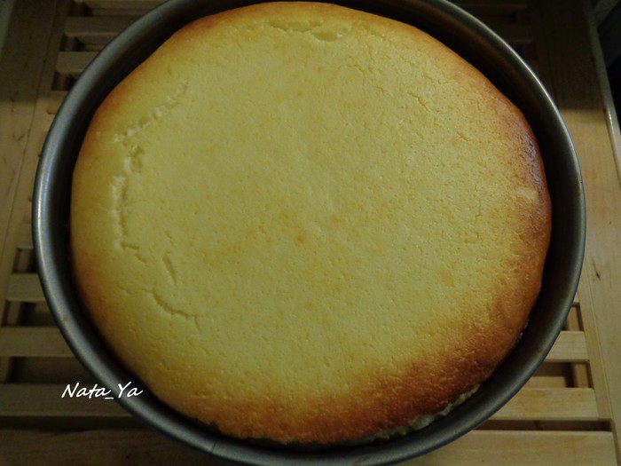 Творожный пирог с противня