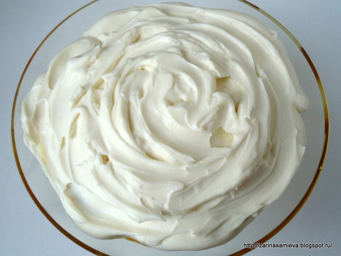 Ванильно-облепиховый тирамису