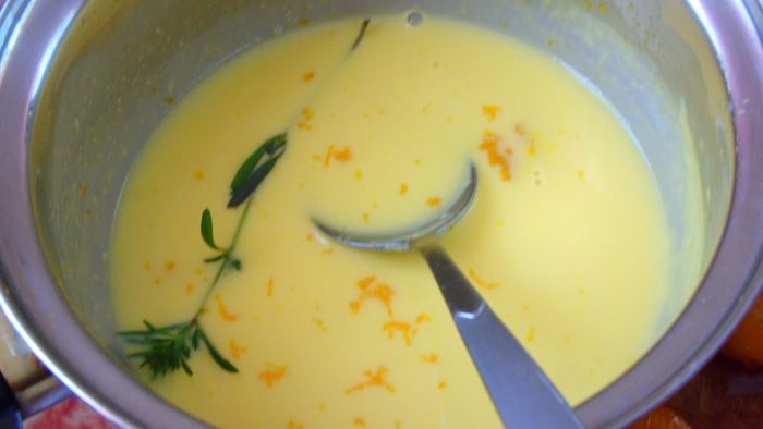 Апельсиновый Eggnog (безалкогольный)