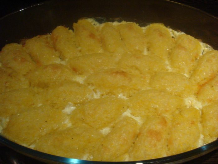 Ньокки из поленты с пармезаном