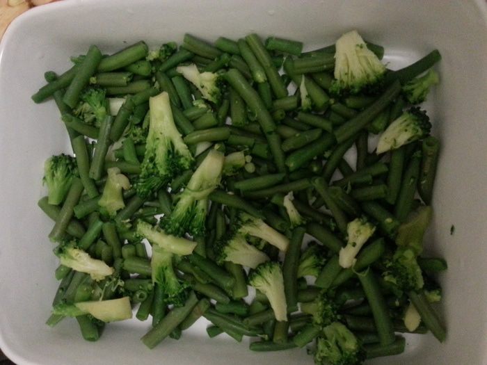 Фриттата из замороженных овощей