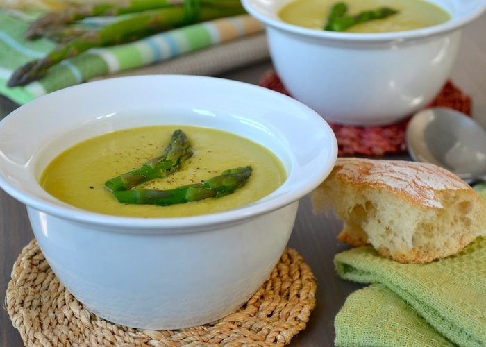 Крем-суп из спаржи