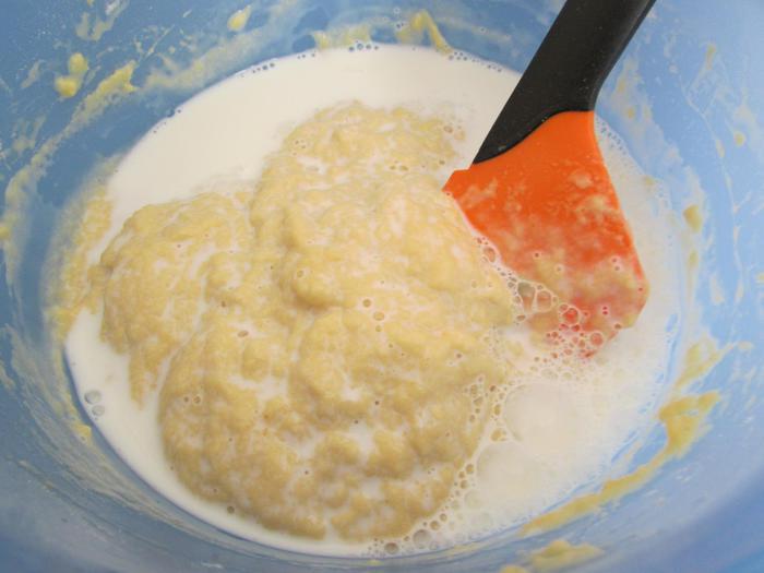 Блинный тортик с грибным соусом