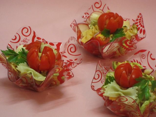 Салат с летними овощами