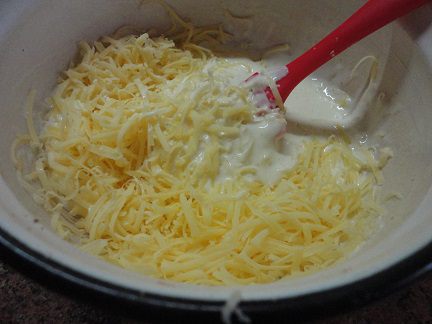 Картофель с мясом и капустой