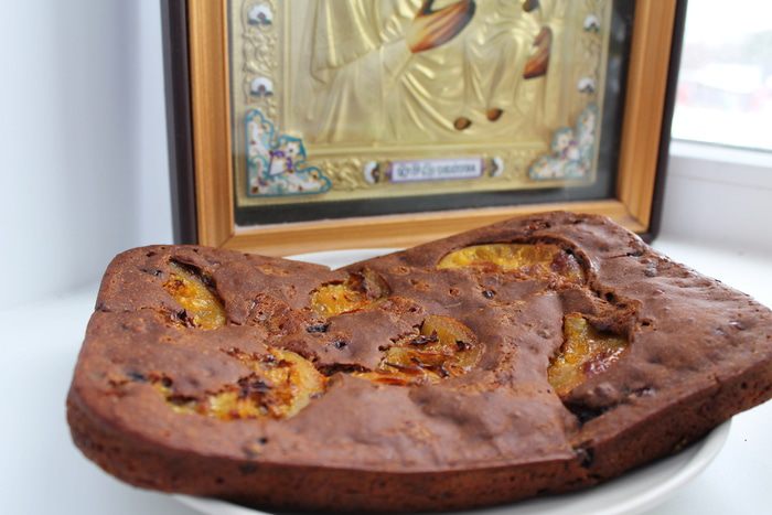 Медово-брусничная коврижка