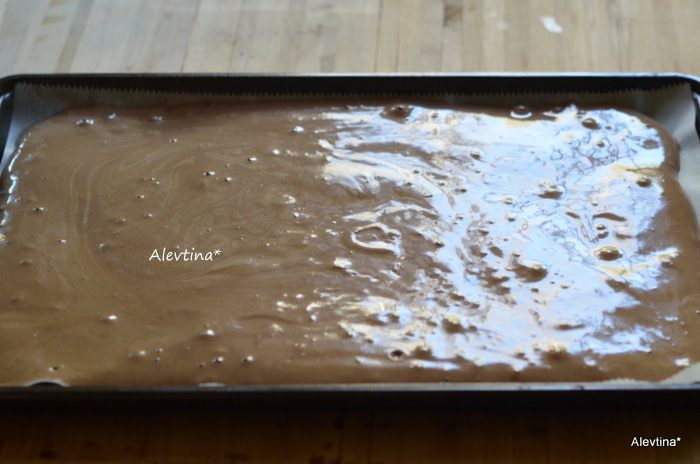 Сладкое полено с грибочками