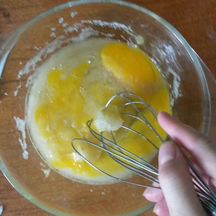 Пирог с персиками