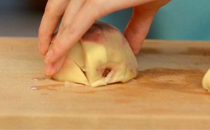 Slim курица с персиками