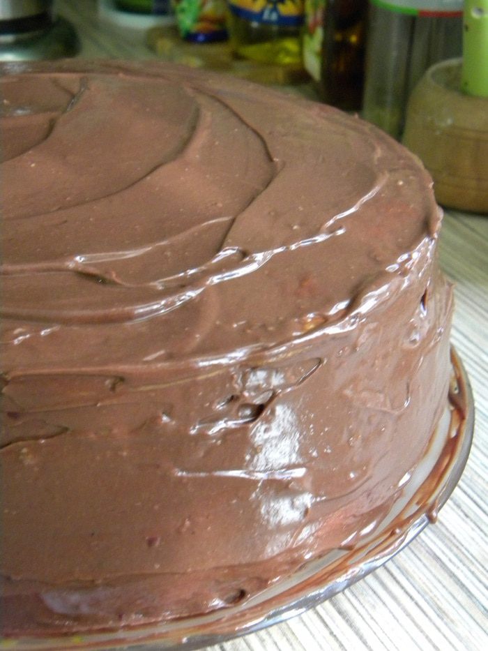 Медовик с заварным кремом и клюквенной пропиткой