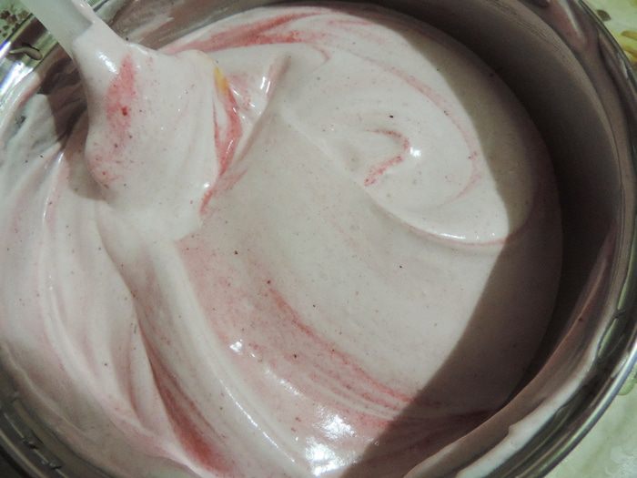 Клюквенный торт-мусс с миндальным пралине &amp;quot;Праздничный&amp;quot;