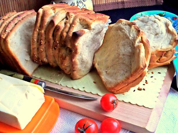 Итальянский хлеб «Гармошка»