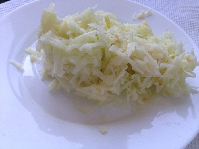 Овсяный пирог с яблоками