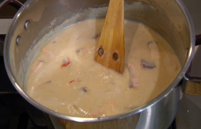 Лакса с семгой