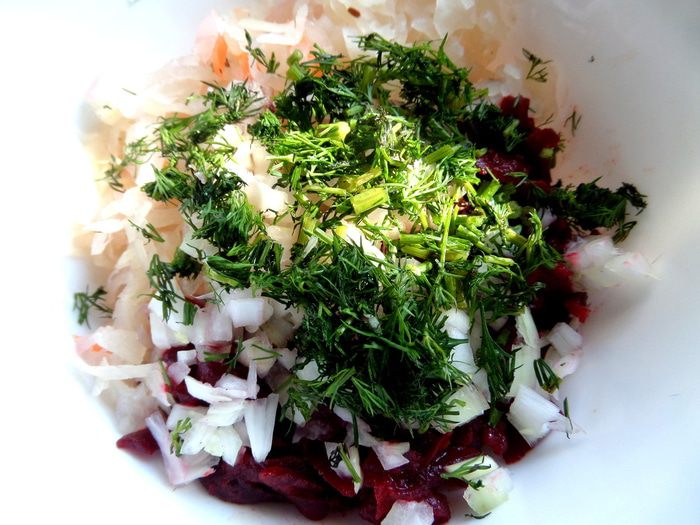 Свекольный салат &amp;quot;Лодочки&amp;quot;