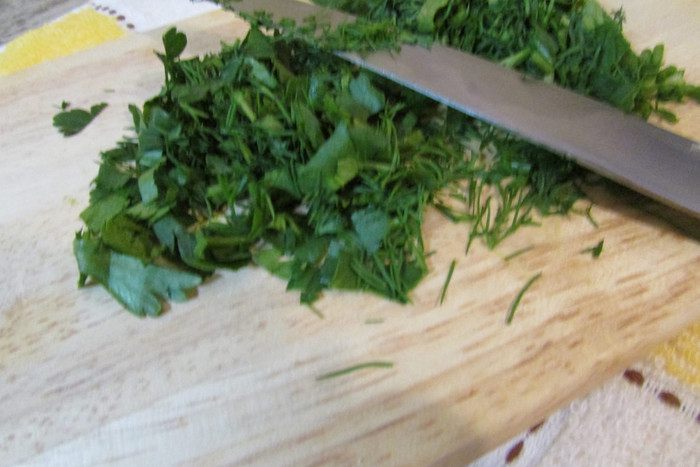 Запеканка из картофеля и цветной капусты с прованскими травами и кунжутом