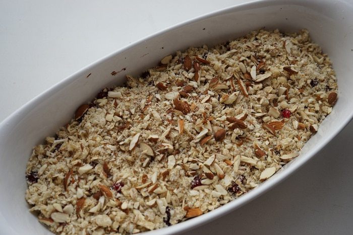 Крамбл &amp;quot;Банан, клюква, шоколад&amp;quot;