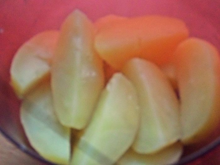Картофельные гноччи (ньокки) с горгонзолой