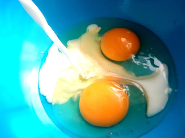 Французские блинчики (crepes) с красной рыбкой 