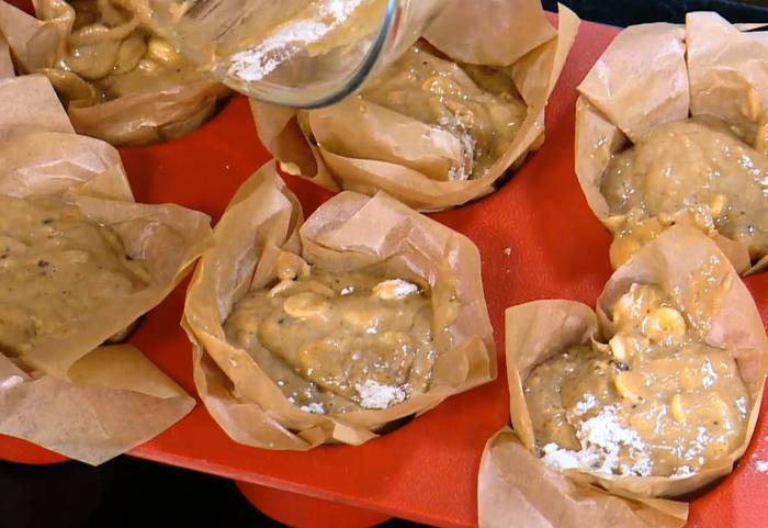 Маффины с кофе и белым шоколадом 