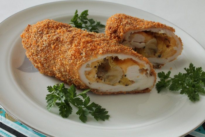 Куриные рулетики по-бразильски