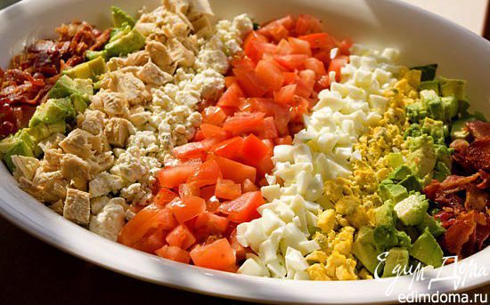 Французский сельский салат