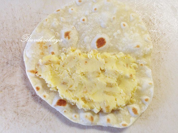 Кыстыбый с картофелем 