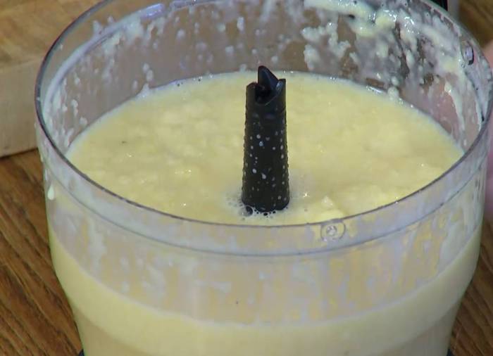 Йогуртовое мороженое с ананасом