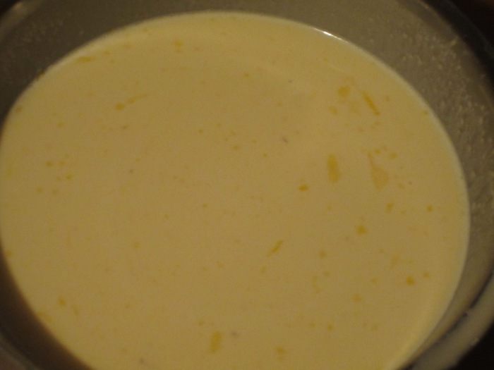 Бретонский флан с черносливом