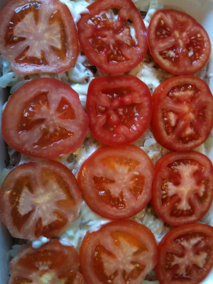 Запеканка из цветной капусты 