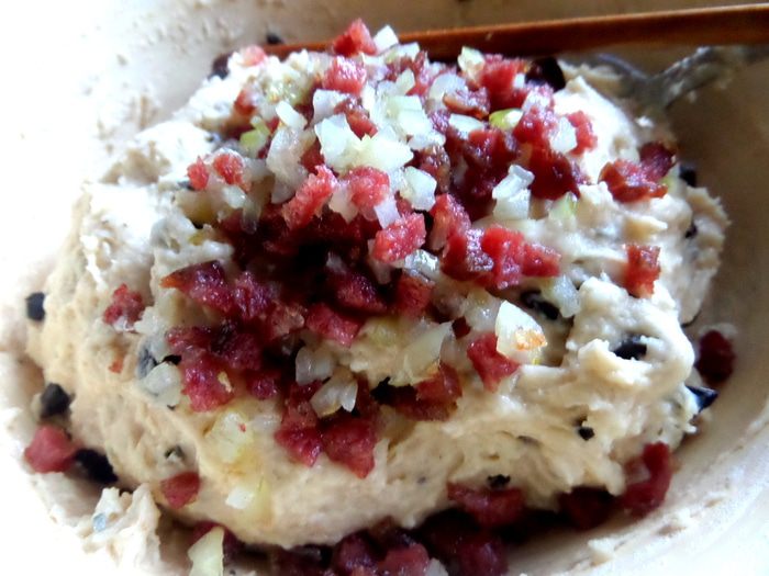 Пирожки на сырном тесте