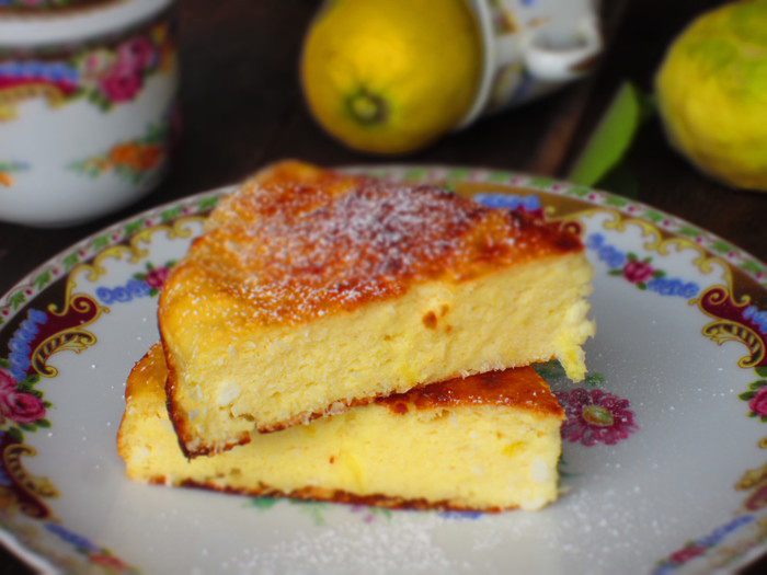 Творожно-кокосовая запеканка