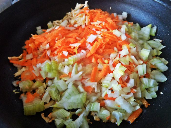 Гречка с мясом и корнеплодами