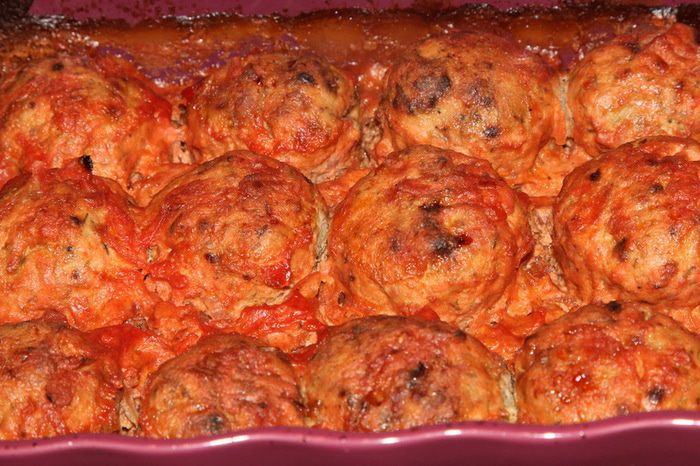Фрикадельки с сюрпризом