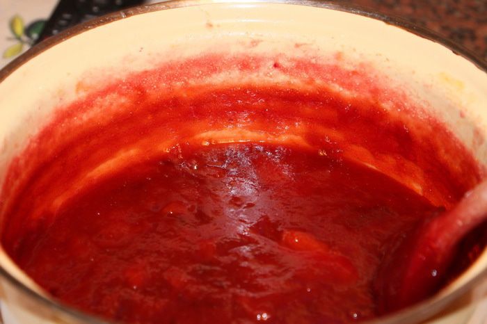 Конфитюр абрикосово-сливовый