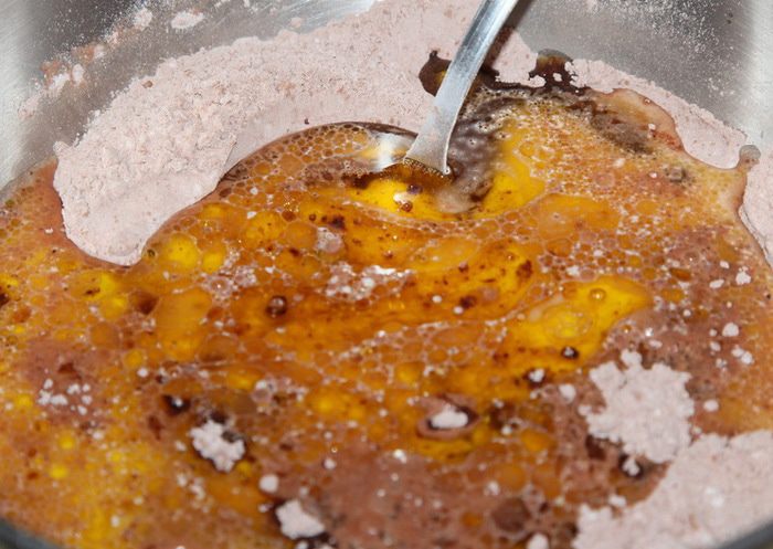 Шоколадные оладьи (постное меню)