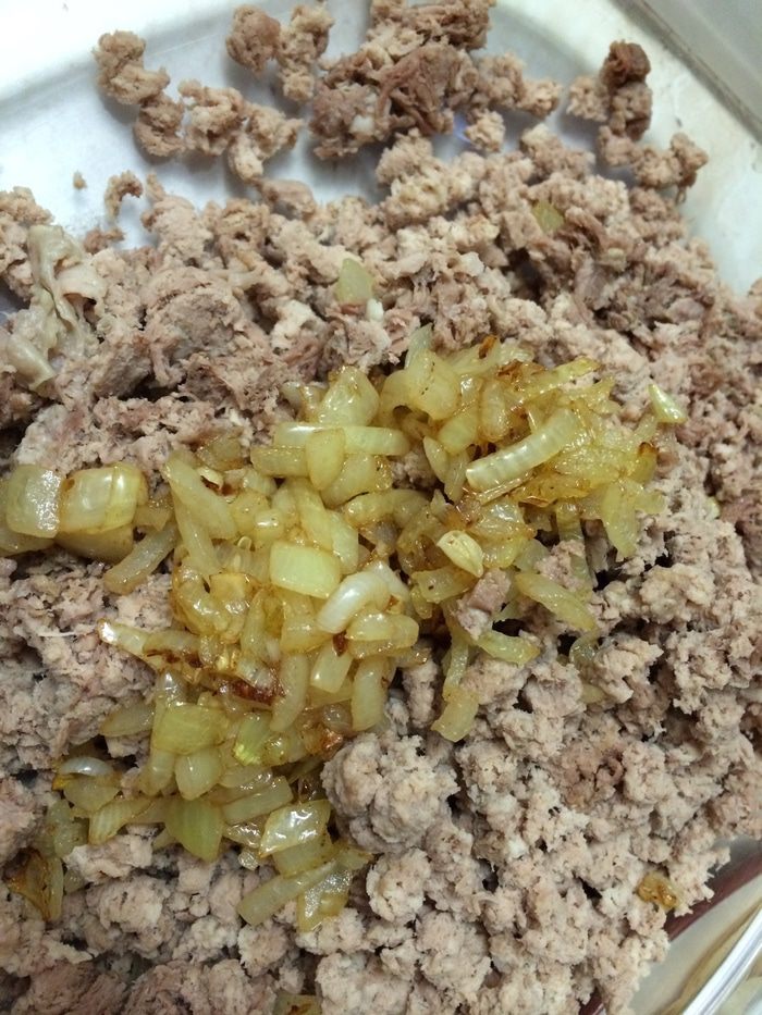 Блинчики с мясом