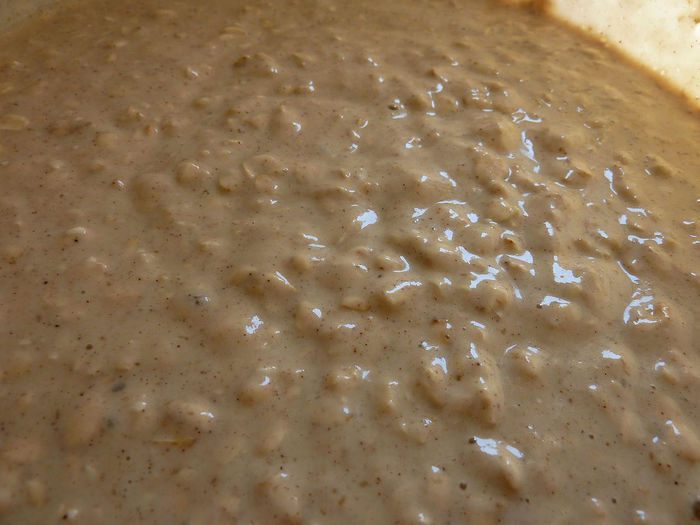 Овсяные оладьи с корицей  