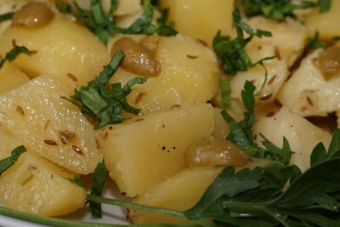 Жареный картофель по-мароккански